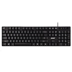 Acer AKW100/Drôtové USB-A/ CZ- SK layout/Čierna Acer AKW100/Drôtové USB-A/ CZ- SK layout/Čierna