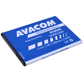 Batéria AVACOM GSSA-9190-S1900A do mobilu Samsung Galaxy S4 mini, Li-Ion 3,8 V 1900mAh Batéria AVACOM GSSA-9190-S1900A do mobilu Samsung Galaxy S4 mini, Li-Ion 3,8 V 1900mAh