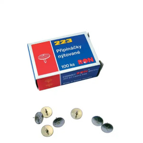 Pripínačky malé 10/8 mm, niklované