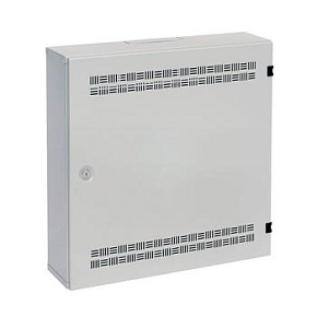 Rozvaděč SOHO LC-18 s lištami 2U, 4U a 11U, 550x550x150mm šedá RAL 7035