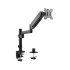 Desk monitor mount GEMBIRD MA-DA1P-01, tilting, up to 32" and 9kg, black