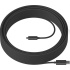 Logitech STRONG - USB cable, 10 m, USB-A to USB-C