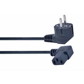 CABLEXPERT mains cable 1.8m VDE 220/230V power supply, rectangular connector