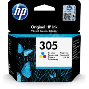 HP 305 Tri-color Original Ink Cartridge (100 pages)