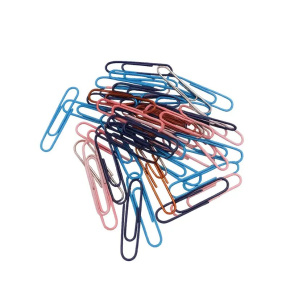 Listové spony 50 mm - mix farieb /50 Listové spony 50 mm - mix farieb /50