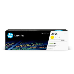 HP 219A Yellow Original LaserJet Toner Cartridge (1,200 pages)