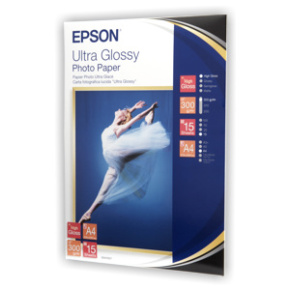 Ultra Glossy Photo Paper, DIN A4, 300g/m?, 15 Sheet
