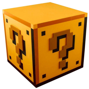 Light Question Block (Super Mario Bros)