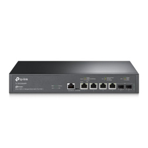 tp-link TL-SX3206HPP, 6portový 10GE L2+ řízený switch JetStream se 4 PoE++ porty