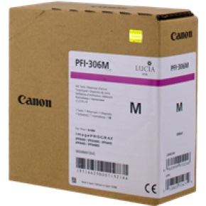 kazeta CANON PFI-306M magenta iPF 8300/8300s/8400/8400s/9400/9400s (330 ml)