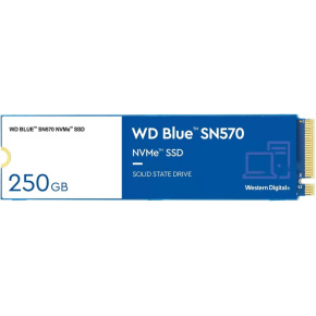 WD Blue SN570 SSD 250GB M.2 NVMe Gen3 3300/1200 MBps