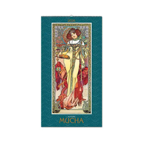Nástenný kalendár Alfons Mucha 2026