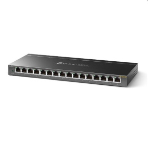 tp-link TL-SG116E, 16 port, Desktop Switch, 16x 10/100/1000Mbps, 16xRJ45 ports, metalic case