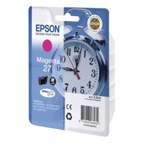 kazeta EPSON WF-3620,3640,7110,7610,7620  T2703 27 DURABrite Magenta (C13T270340)