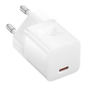 Baseus Rýchlonabíjačka do siete GaN5 Mini 30W EU biela