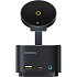 Baseus Nabíjacia stanica MagPro 7v1 s bezdrôtovým nabíjaním 15W cosmic black
