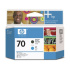 HLAVA HP C9404A No. 70, Matte Black and Cyan