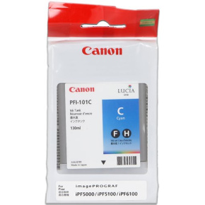 kazeta CANON PFI-101C Cyan iPF 5000/5100/6000s/6100 (130 ml)