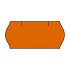 Etikety cenovkové Cont.Meto 26x12 oranžové