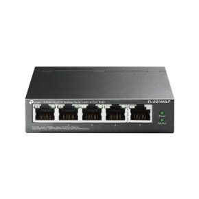 tp-link TL-SG1005LP, 5portový gigabitový stolní switch se 4 porty PoE+