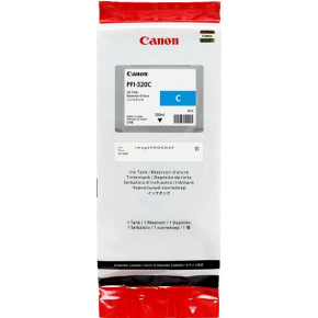 kazeta CANON PFI-320C cyan TM-200/205/300/305 (300ml) (2891C001)