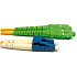 Patchcord FO duplex LC-SC/APC 9/125um SM, 15m, OS2