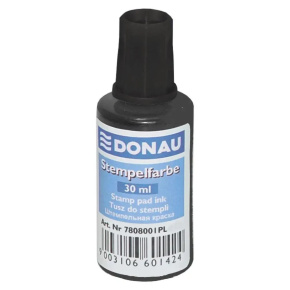 Razítková farba, čierna