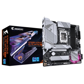 Gigabyte AORUS B760M ELITE WIFI6E GEN5, Intel B760, LGA1700, 4xDDR5, mATX