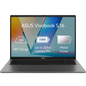 ASUS Vivobook S16/Core U5-225H/16GB/1TB SSD/16" WUXGA/Intel Arc/Win11Home/Gray