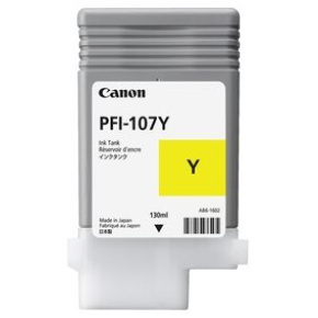 kazeta CANON PFI-107Y yellow iPF 670/680/685/770/780/785 (130ml) (6708B001)