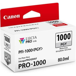 kazeta CANON PFI-1000PGY Photo Gray iPF PRO-1000 (0553C001)