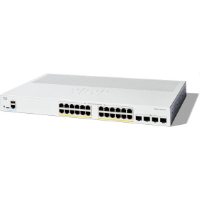 Cisco Catalyst switch C1300-24P-4X (24xGbE,4xSFP+,24xPoE+,195W,fanless) - REFRESH
