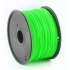 PLA plastic filament for 3D printers, 1.75 mm diameter, green