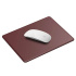 Elago podložka pod myš Leather Mouse Pad - Burgundy