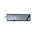 ADATA UE800/256GB/USB 3.2/USB-C/Strieborná