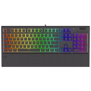 ENDORFY gaming keyboard Omnis Pudd.Kailh BL RGB /USB/ blue switch / wired / mechanical / US layout / black RGB