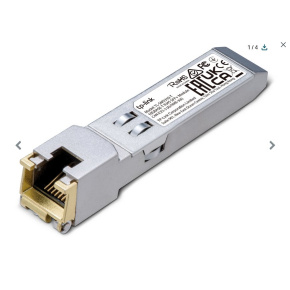 tp-link SM5310-T, RJ45 SFP+ ModuleSPEC: 10Gbps RJ45 Copper Transceiver