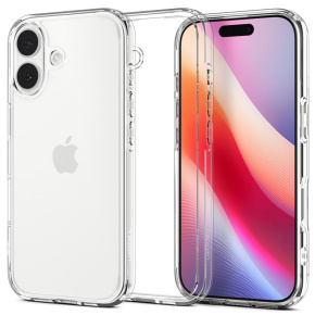 Spigen kryt Ultra Hybrid pre iPhone 17 - Crystal Clear