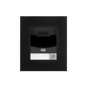 2N® IP Solo s kamerou, instalace do zdi, černá