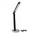 Platinet PDL400RGBB stolná LED lampa 12W stmievateľná, dotykové ovládanie, USB port, čierna