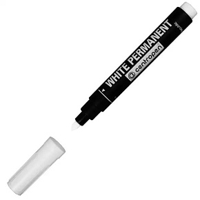 Značkovač WHITE PERMANENT CENTROPEN 8586 Značkovač WHITE PERMANENT CENTROPEN 8586