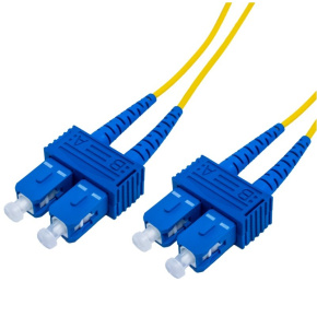 Optický duplex patch kábel 9/125, OS1, SC/SC, 5m