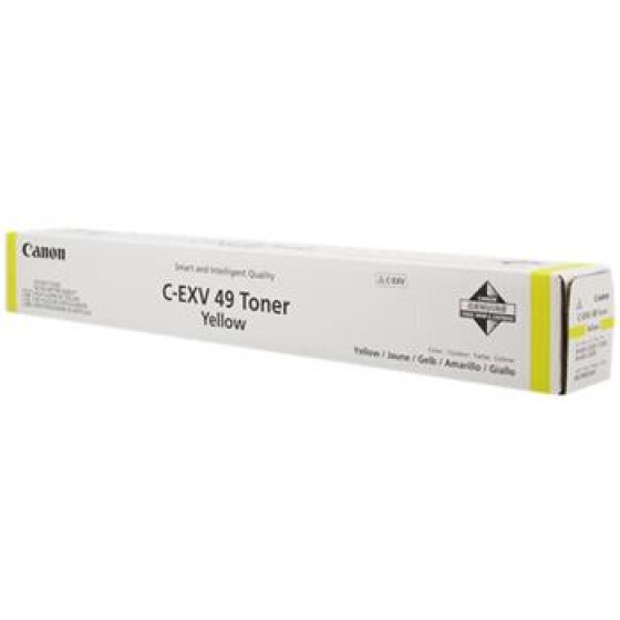 toner CANON C-EXV49Y yellow iRAC3320/AC3325i/AC3330i/AC3520i/AC3525i/AC3530i (8527B002)