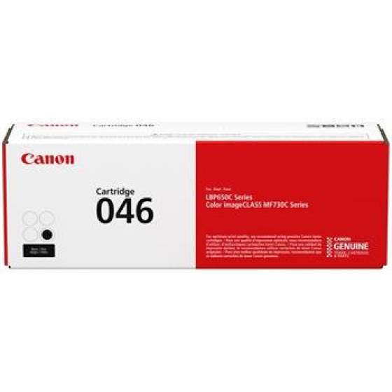 toner CANON CRG-046 black i-SENSYNS LBP650C, iC MF730C (2.200 str.) (1250C002)