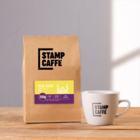 Káva Stamp Caffé - New Delhi; Odrodová káva - India zrnková 1kg
