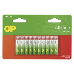 EMOS GP Alkalická batéria Alkaline LR03 (AAA), 20 ks
