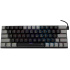 White Shark Gaming mechanical keyboard WAKIZASHI, blue switch, US, black/gray