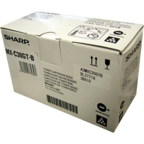 toner SHARP MX-C30GTB Black MX-C250/C300/C301/C303/C304 (6000 str.)