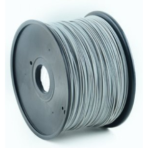 PLA plastic filament for 3D printers, 1.75 mm diameter, gray