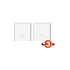Tenda EX3 (2-pack) Nova AX1500 WiFi 6 Mesh Router 802.11ax/ac/a/b/g/n, 1500 Mb/s